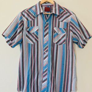 Rustler X-Long Tail Pearl Button-Up Shirt